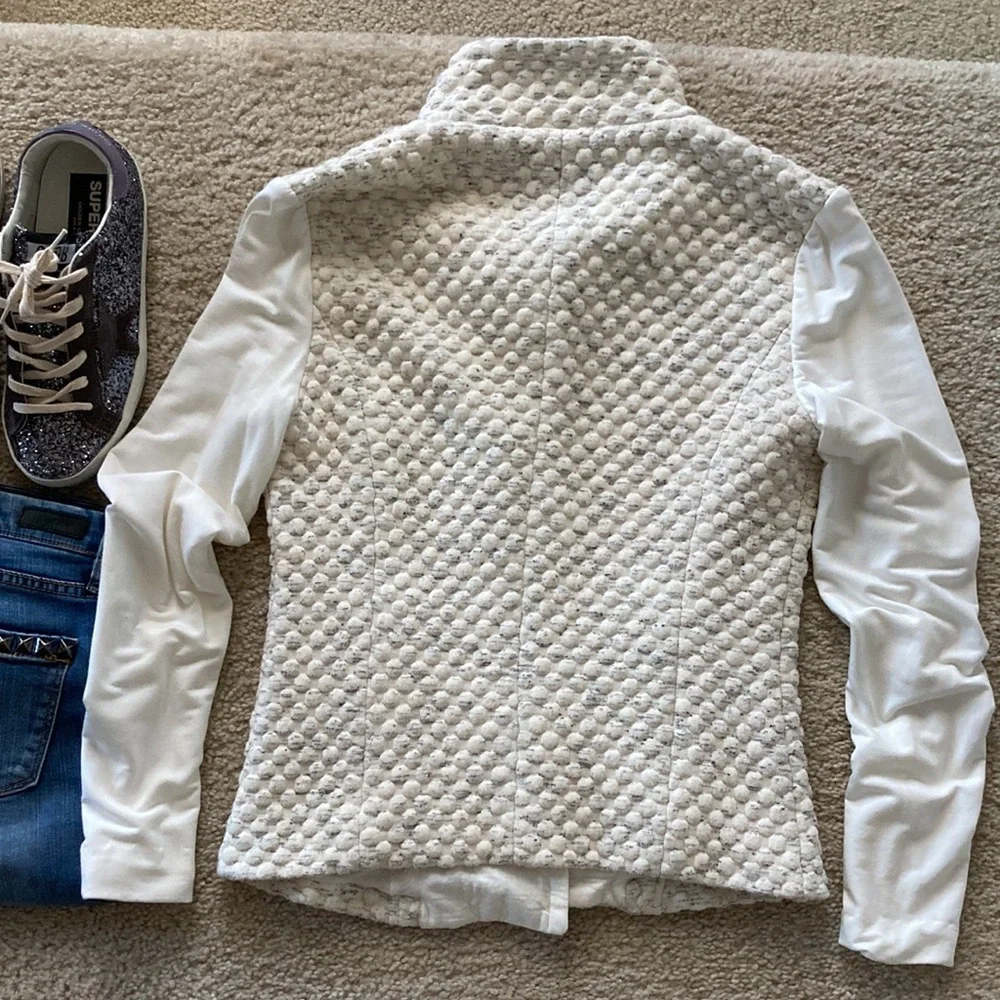 TART Collection Moto Style Sweater Jacket - Picture 8 of 8